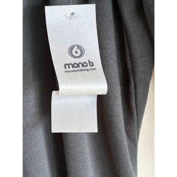 Mono B Hoodie Waffle Knit Green Long Sleeve Pullover Top Cozy Soft 1X - Picture 4 of 12